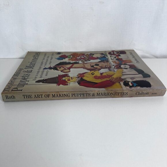 The Art of Making Puppets & Marionettes Charlene Davis Roth 1975 PAPERBACK GOOD - Picture 5 of 12